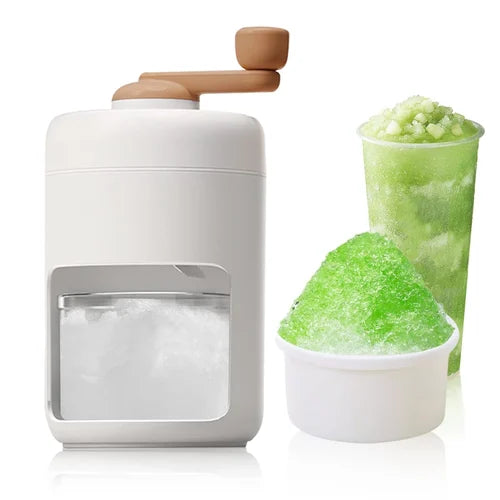 Ice Shaver Machine – Easy Manual Ice Shaver for Snow Cones, Slushies & Refreshing Frozen Desserts
